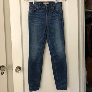 Madewell Jeans High-Riser Skinny, Size 27